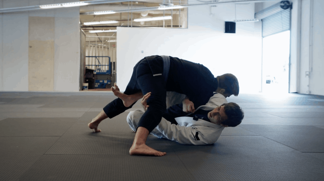 Xguard entry from modified butterfly sweep Keenan Online