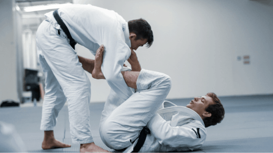 lasso guard for jiu jitsu guard retention