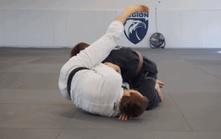 Flavio canto choke from bottom half guard - Lesson Featured Image