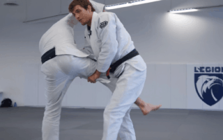 Lapel Single Leg Against Fleeing Opponent - lesson featured image