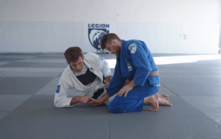 The Giggler Sweep From Half Guard - Lesson Featured Image